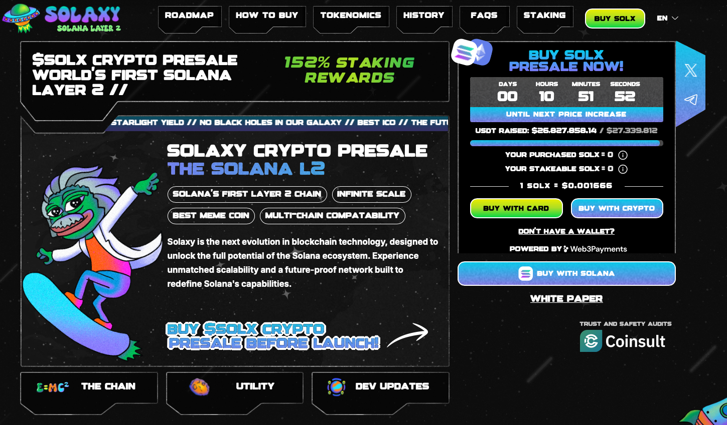 Solaxy website