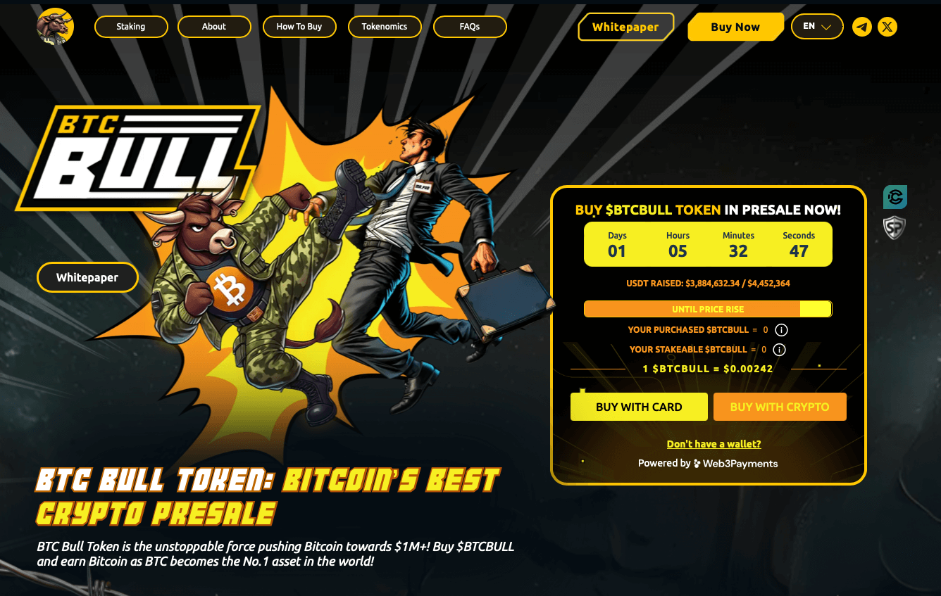 BTC Bull website