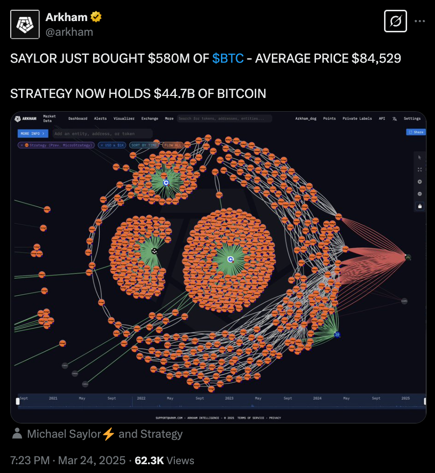 Saylor MicroStrategy buys more $BTC