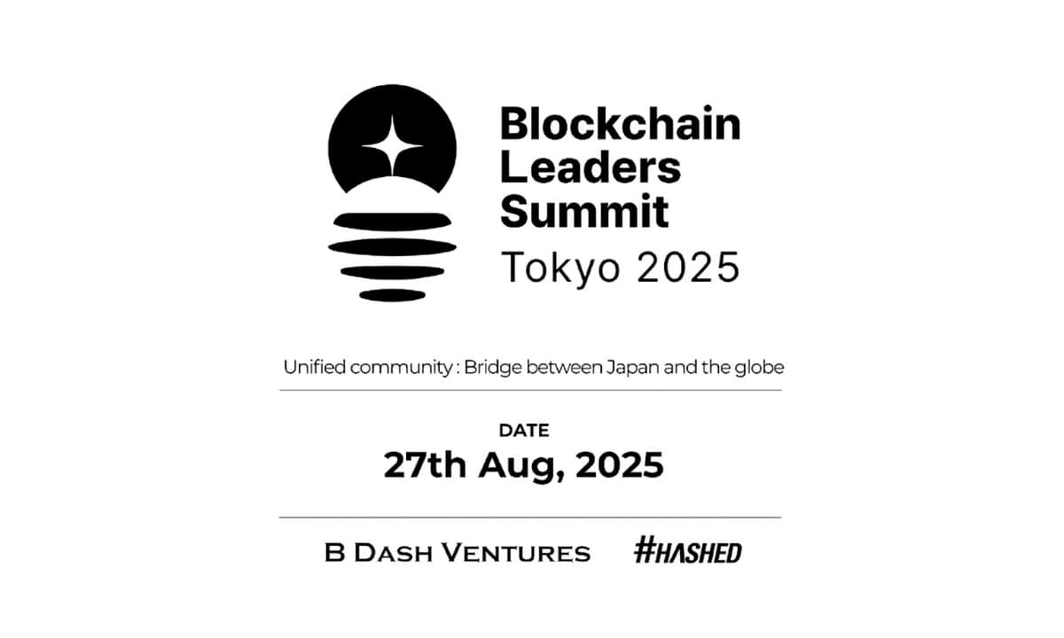 B Dash Ventures and Hashed Announce Return of Blockchain Leaders Summit Tokyo 2025