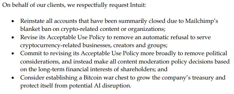 Strive targets Intuit for Bitcoin buys after orange-pilling GameStop
