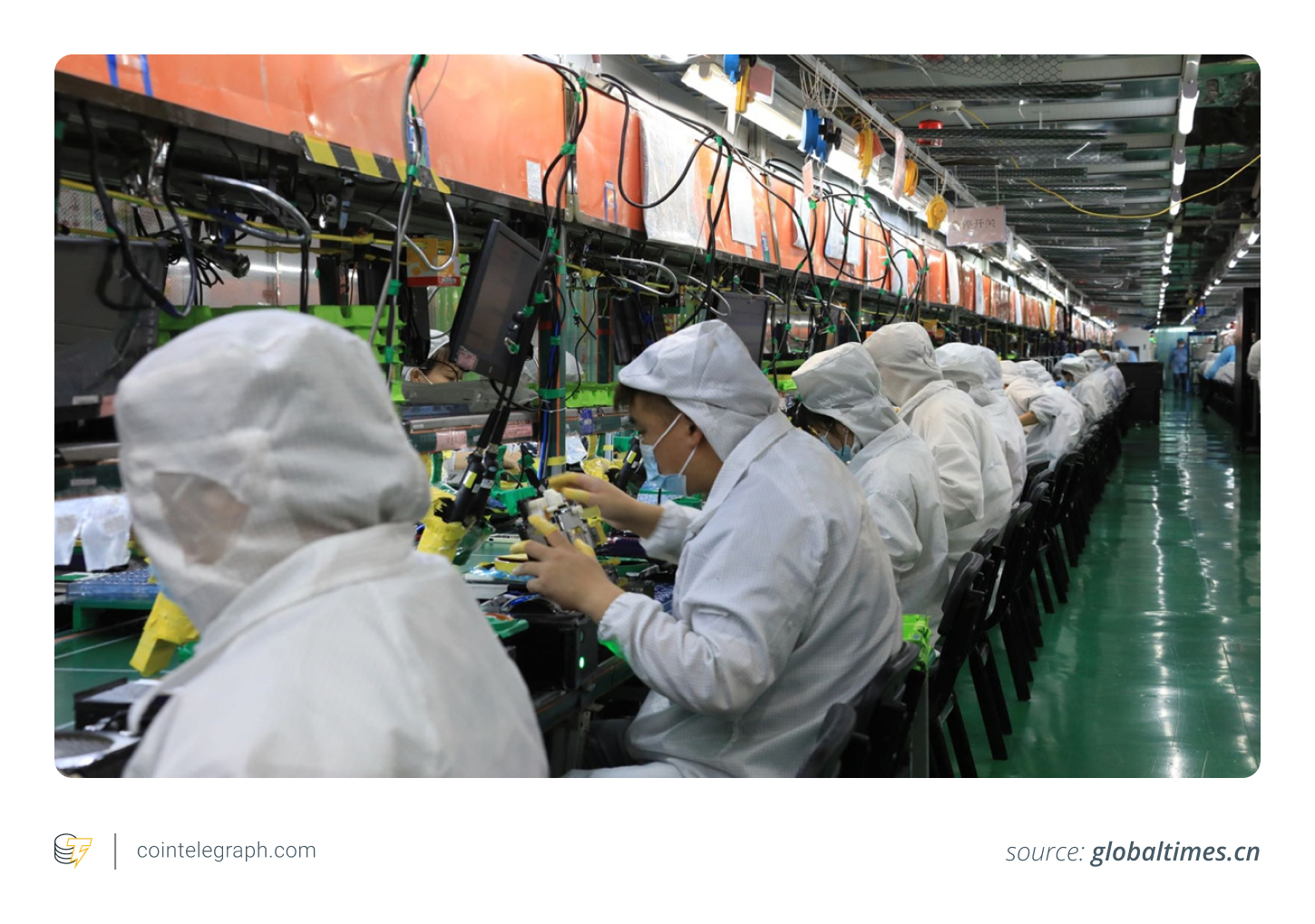 iPhone factory in China
