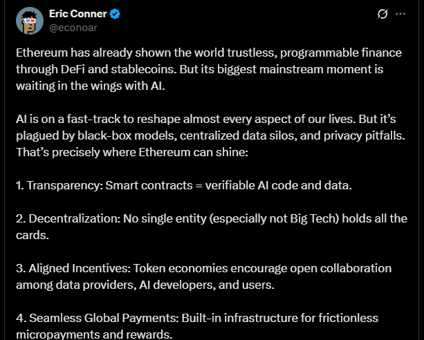 Eric Connor on X