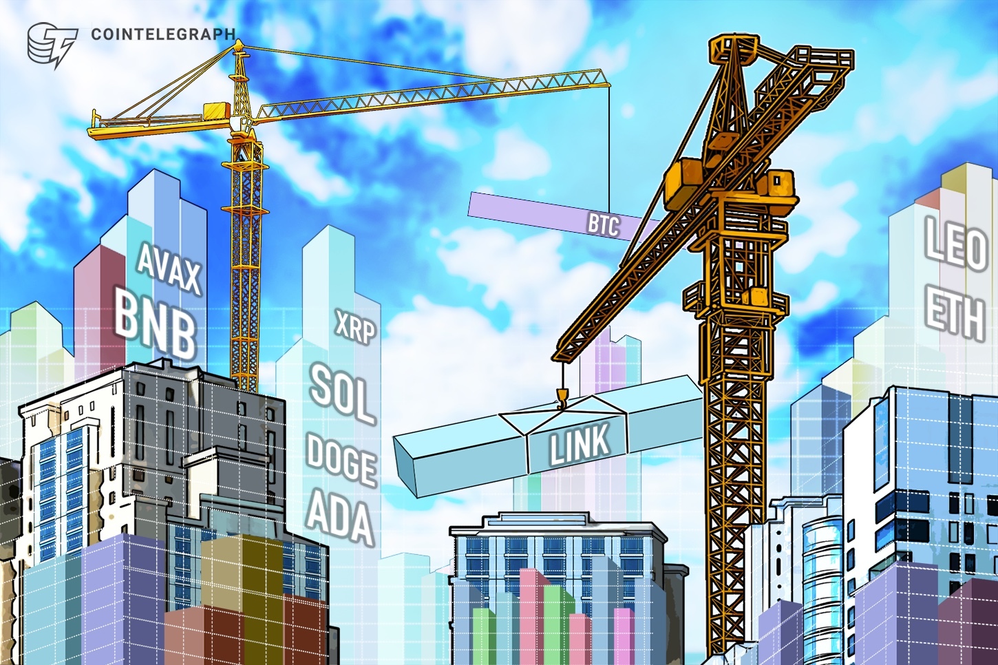 Price predictions 4/18: BTC, ETH, XRP, BNB, SOL, DOGE, ADA, LEO, LINK, AVAX