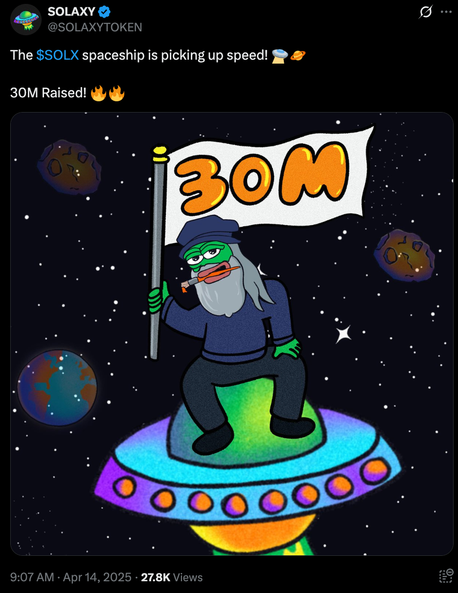 Solaxy raised $30M in presale