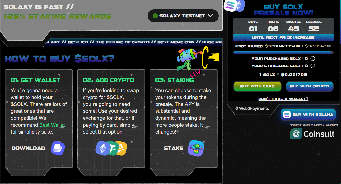 How to buy $SOLX