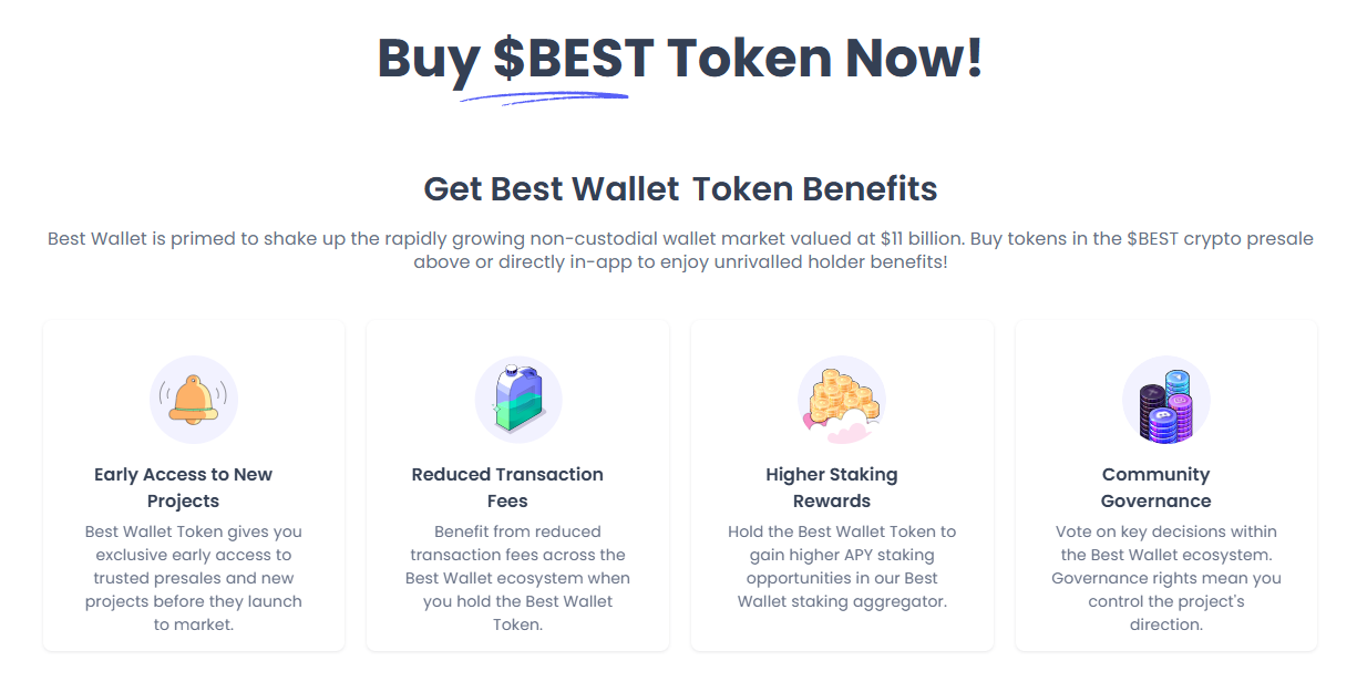 Best Wallet token benefits 