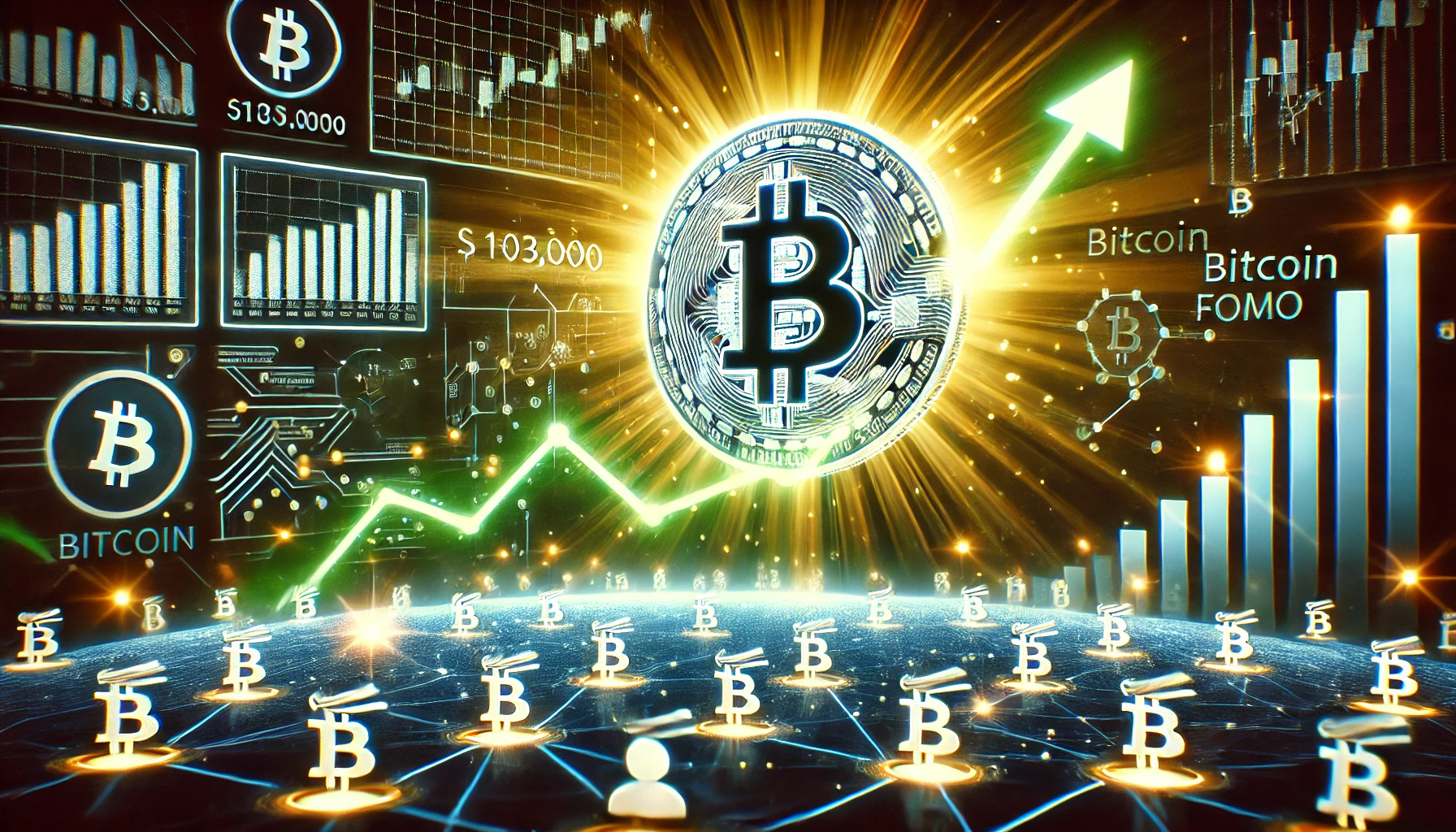 Bitcoin FOMO Pours In: 344,620 New Addresses Pop Up As BTC Breaks $103,000