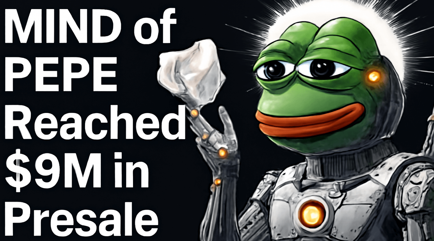 Next Biggest AI Agent Crypto Raised $9M in Presale – MIND of Pepe Gains Hype