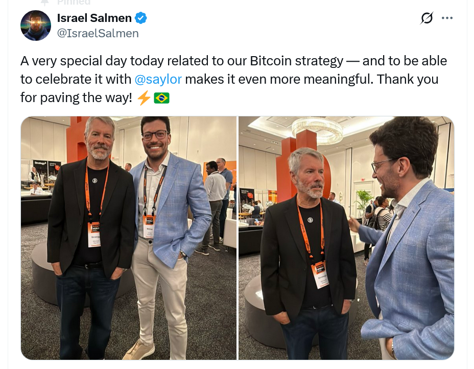 Brazil fintech gets approval to become a Bitcoin treasury company