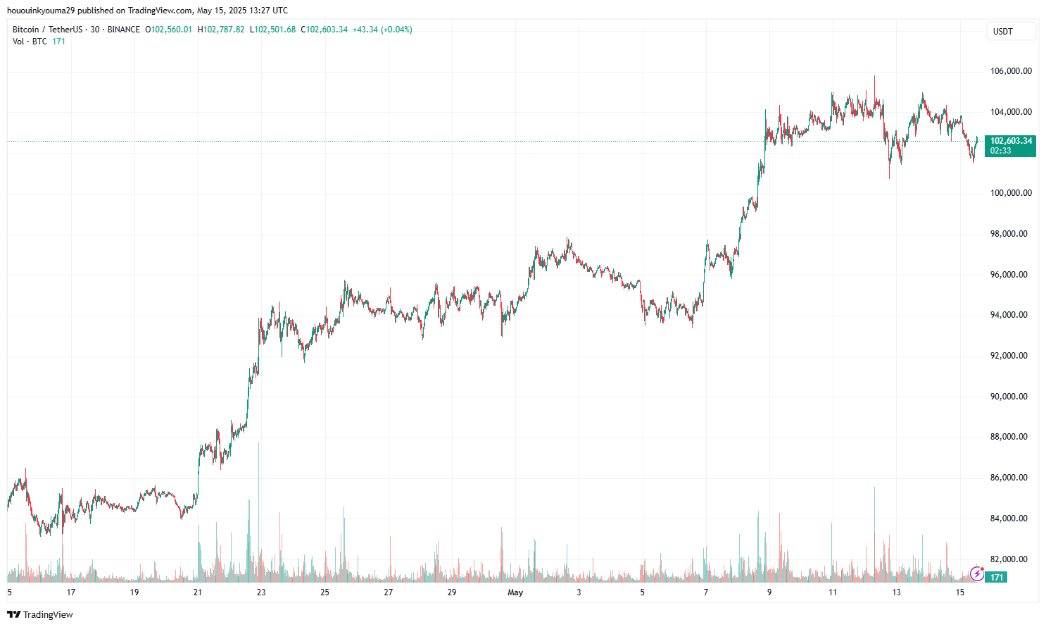 Bitcoin Price Chart