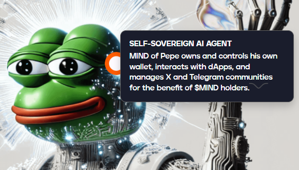 MIND of Pepe AI agent 