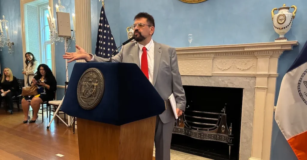 Attendees At First New York City Crypto Summit Implore Mayor Adams To End The BitLicense 1 Nick Spanos New York City Crypto Summit