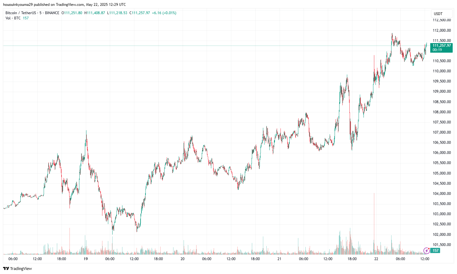 Bitcoin Price Chart