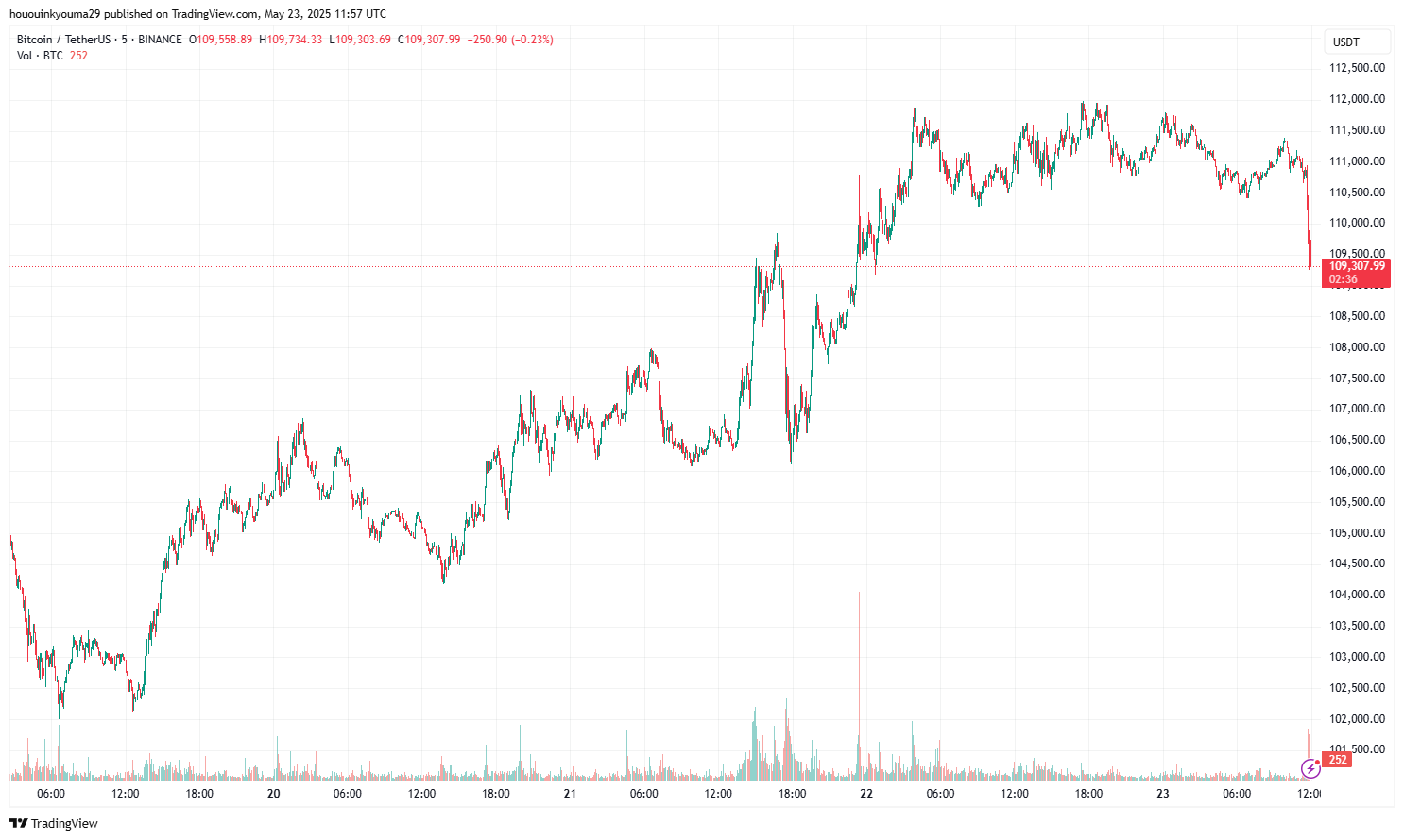 Bitcoin Price Chart