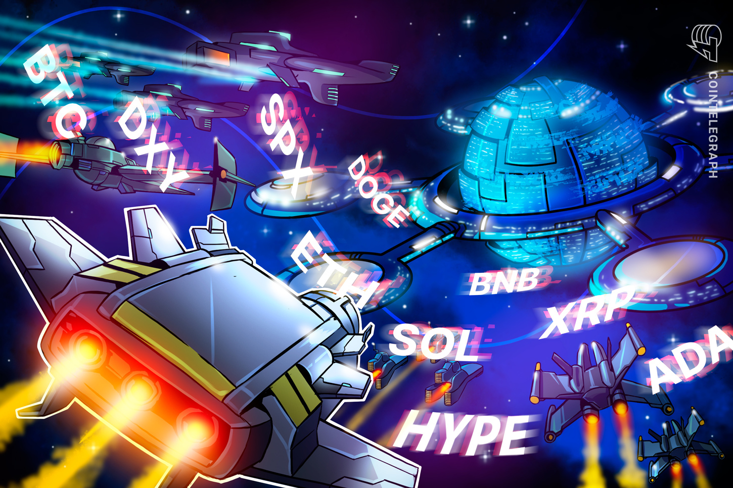 Price predictions 5/26: SPX, DXY, BTC, ETH, XRP, BNB, SOL, DOGE, ADA, HYPE