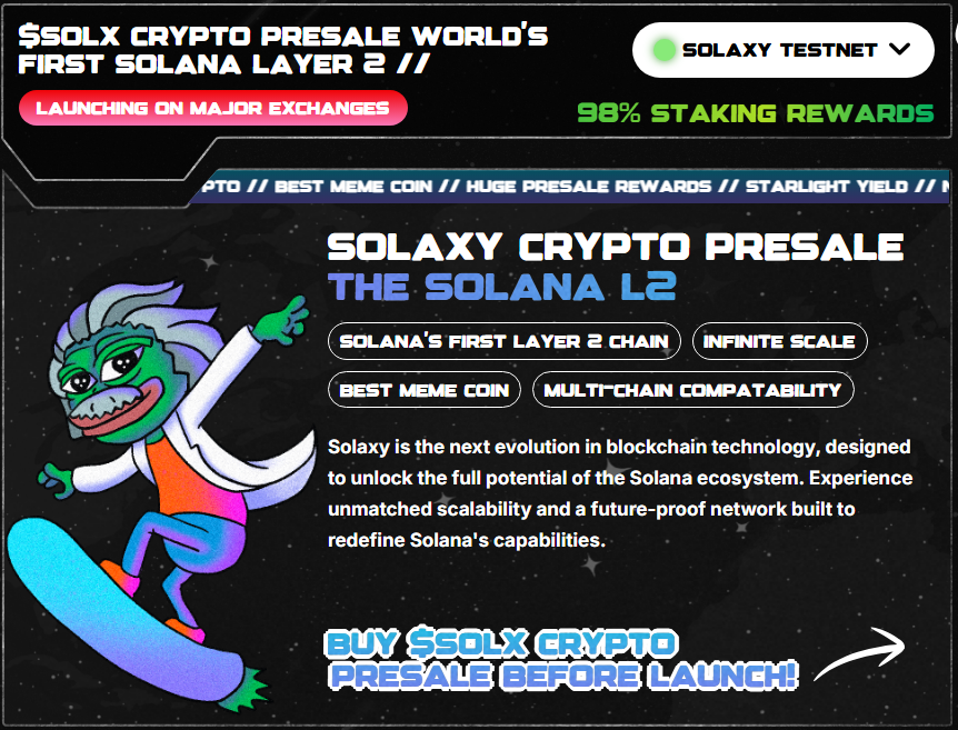 Solaxy presale website