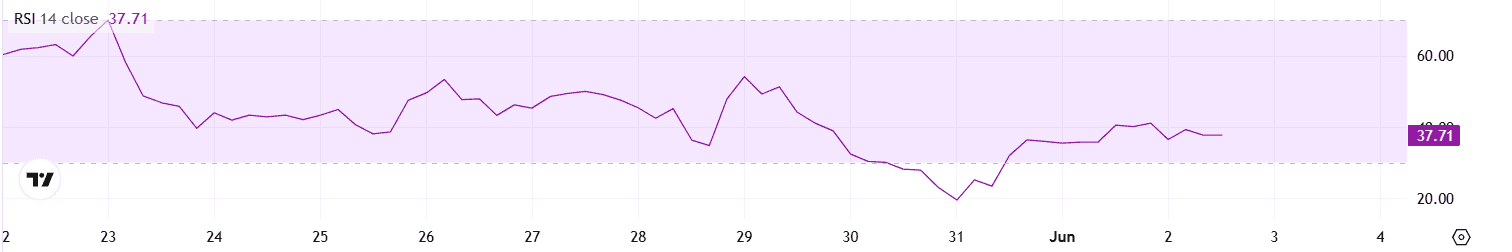 SHIB RSI