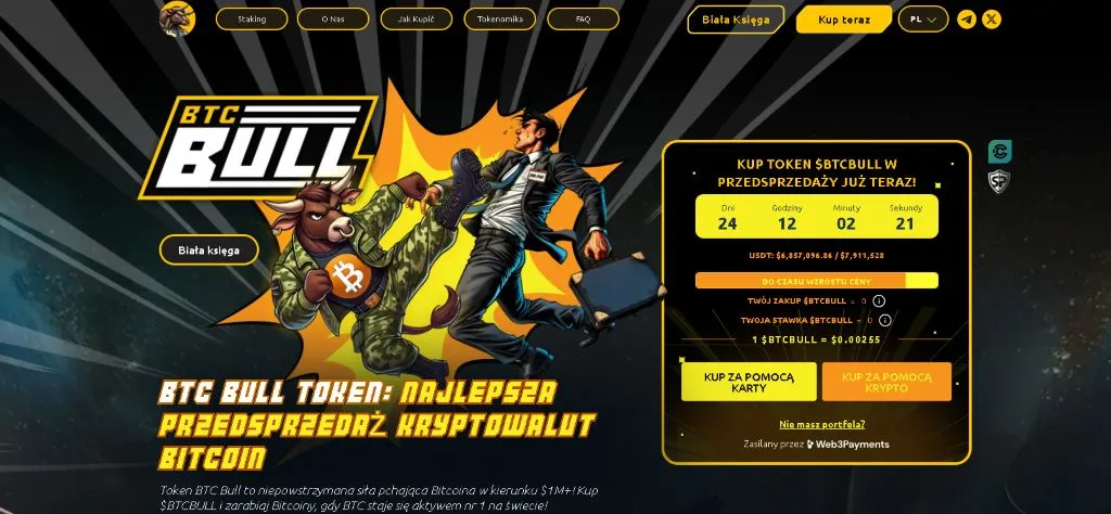 Bitcoin Bull Token – kai Bitcoin kaina kyla, laimi visi