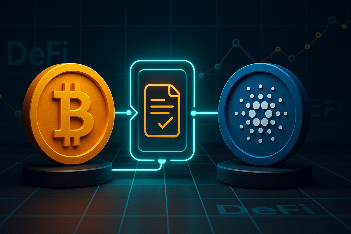 Cardano Releases First-Ever Bitcoin DeFi Protocol: Why It Matters