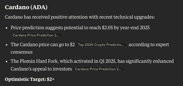Cardano (ADA)