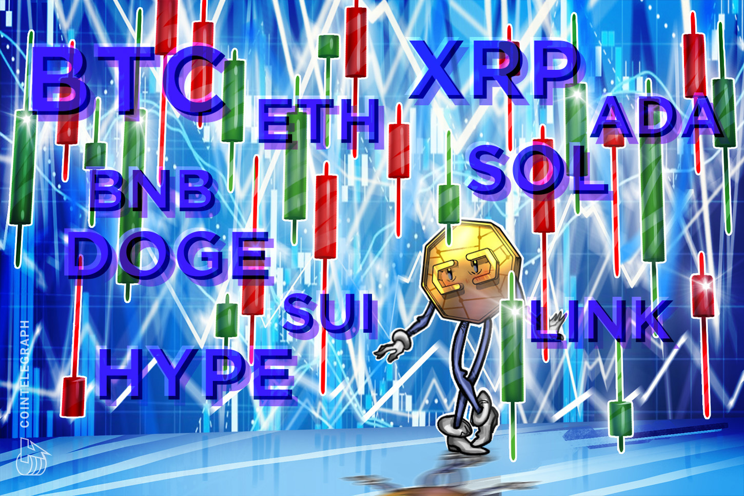 Price predictions 6/11: BTC, ETH, XRP, BNB, SOL, DOGE, ADA, HYPE, SUI, LINK