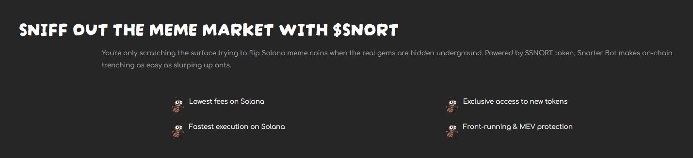 Snorter Token claims to have the lowest fees on Solana 