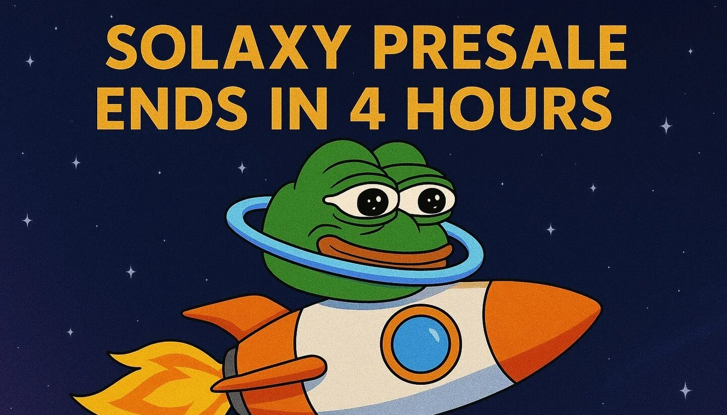 4 Hours Left as 2025’s Best Presale Attracts Over $500K Solaxy Whale Purchases in the Weekend
