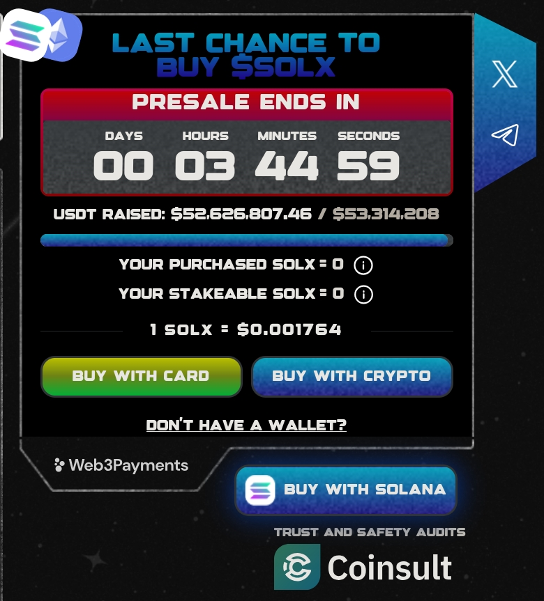 Solaxy presale info