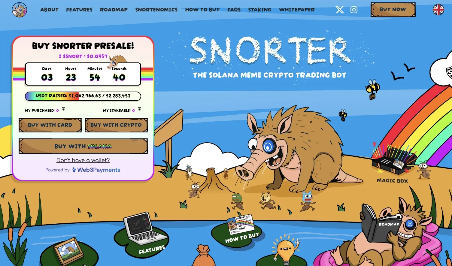 Snorter Token ($SNORT)