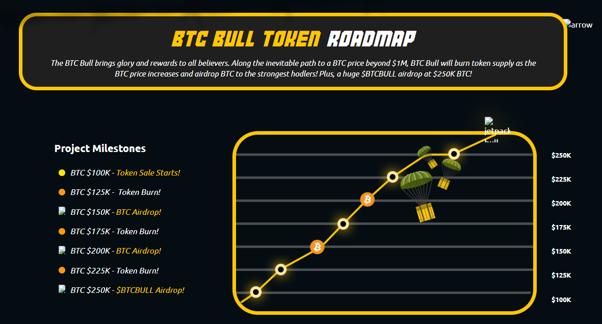 BTC Bull token roadmap