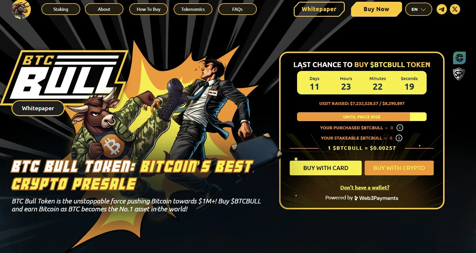 BTC Bull Token ($BTCBULL)
