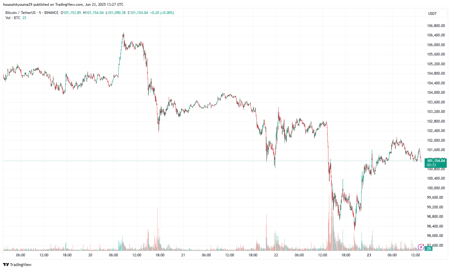 Bitcoin Price Chart