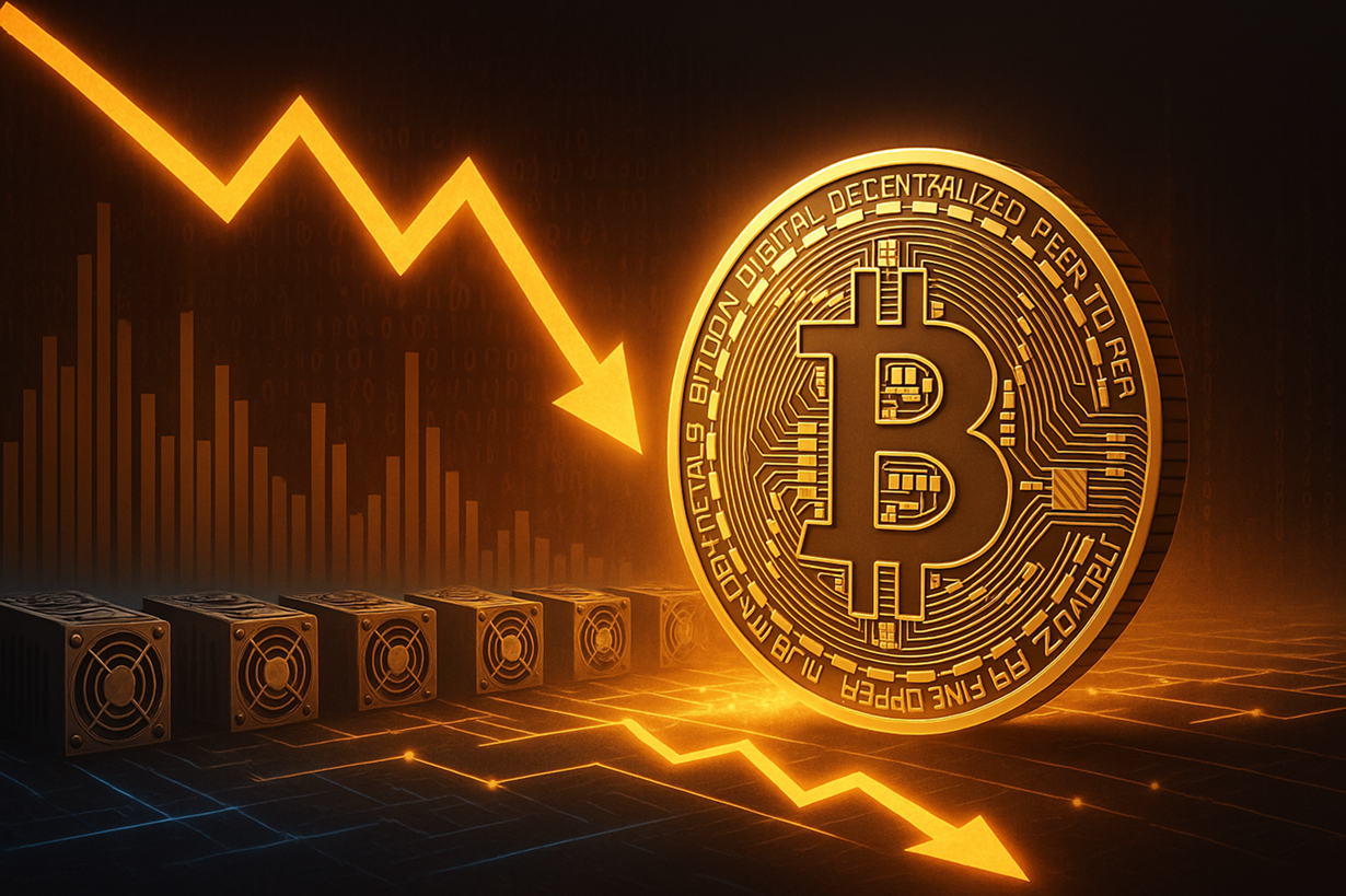 Bitcoin Hashrate Plunges 11%—Are Miners Turning Bearish?