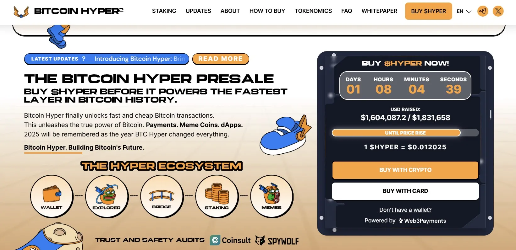 Bitcoin Hyper ($HYPER)