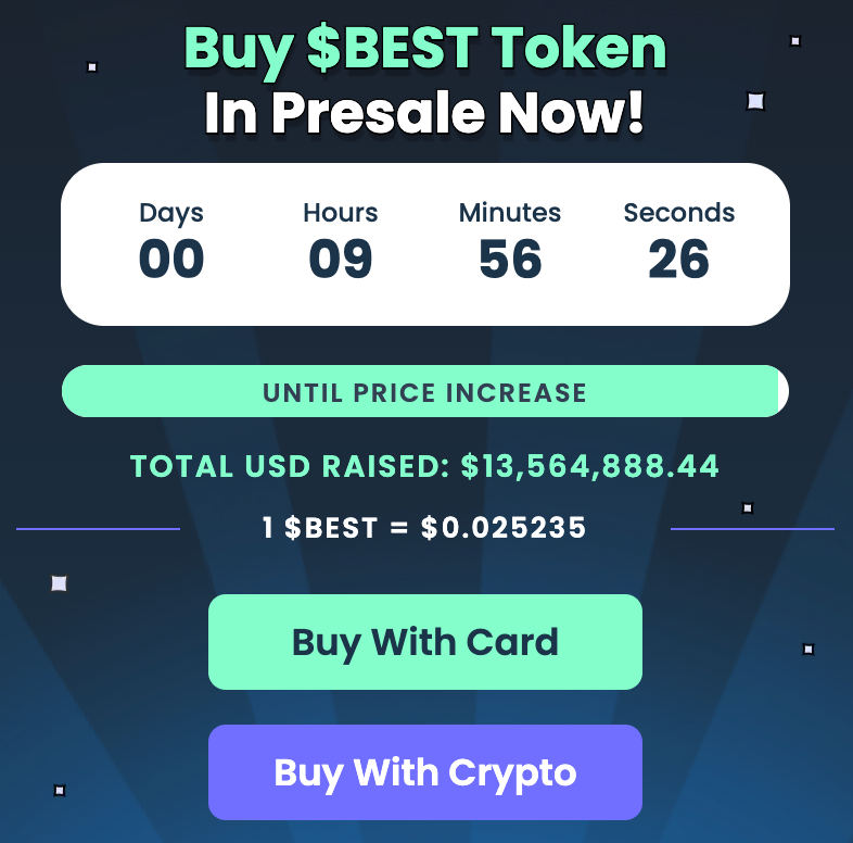 Buy Best Wallet Token in presale.