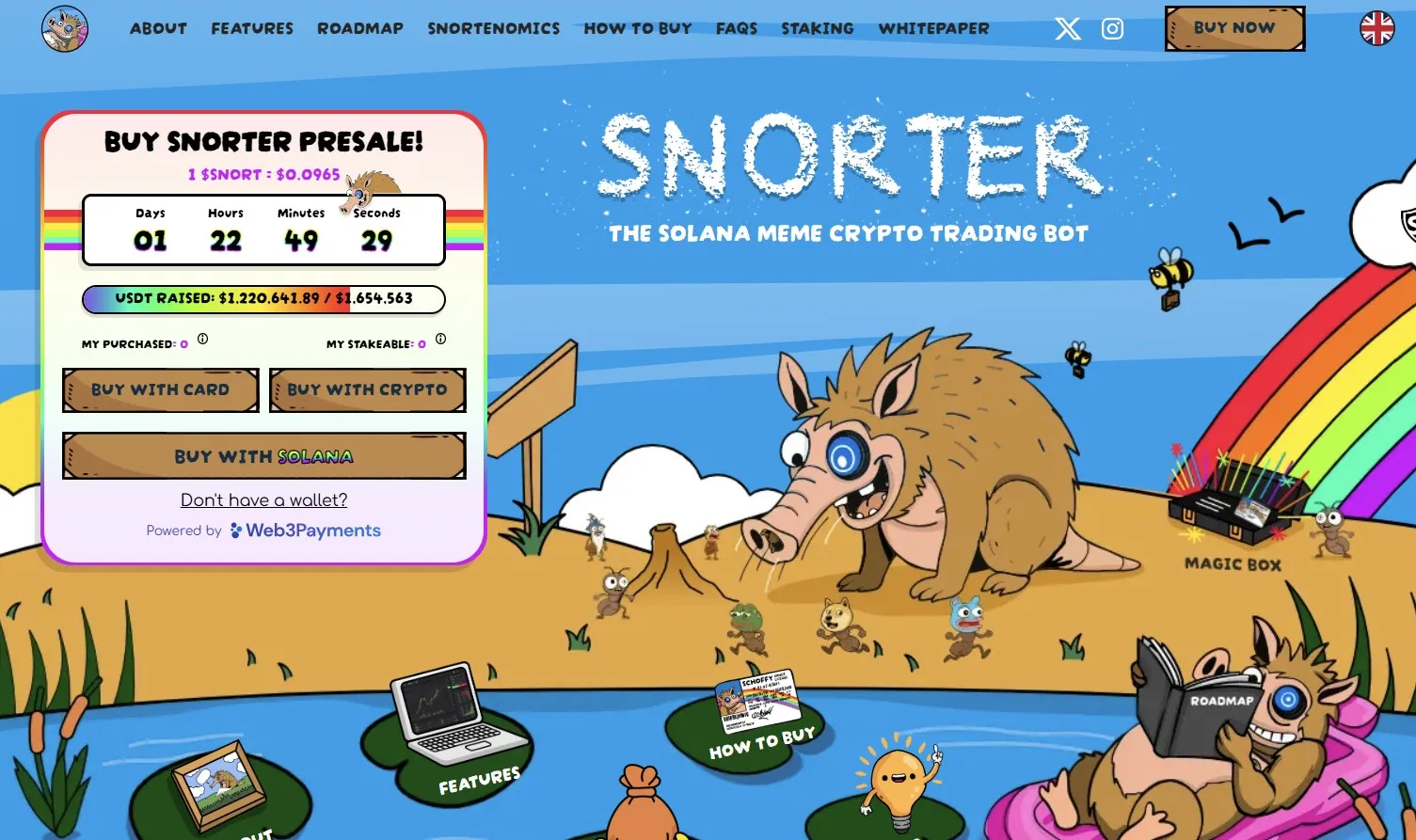 Snorter Token ($SNORT)