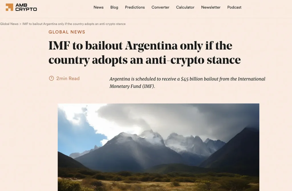 How The IMF Prevents Global Bitcoin Adoption (And Why They Do It) 13