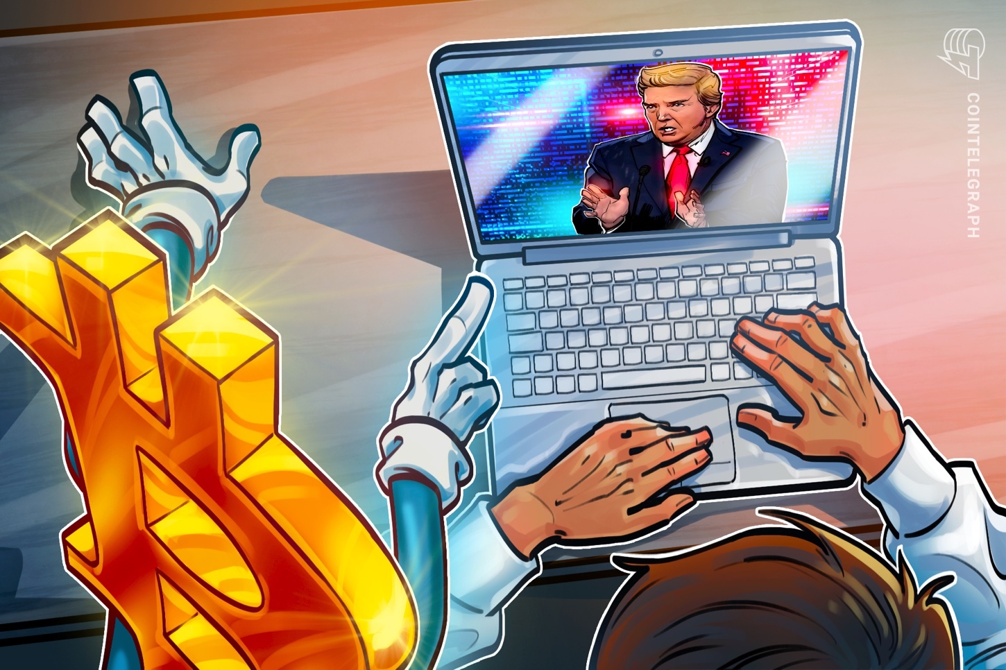 Bitcoin takes pressure off the US dollar — US President Trump