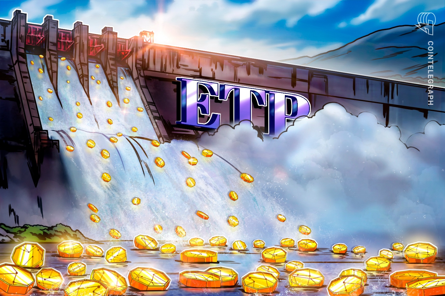 Crypto ETP inflows in H1 2025 down 2.7% from last year’s $18.3B