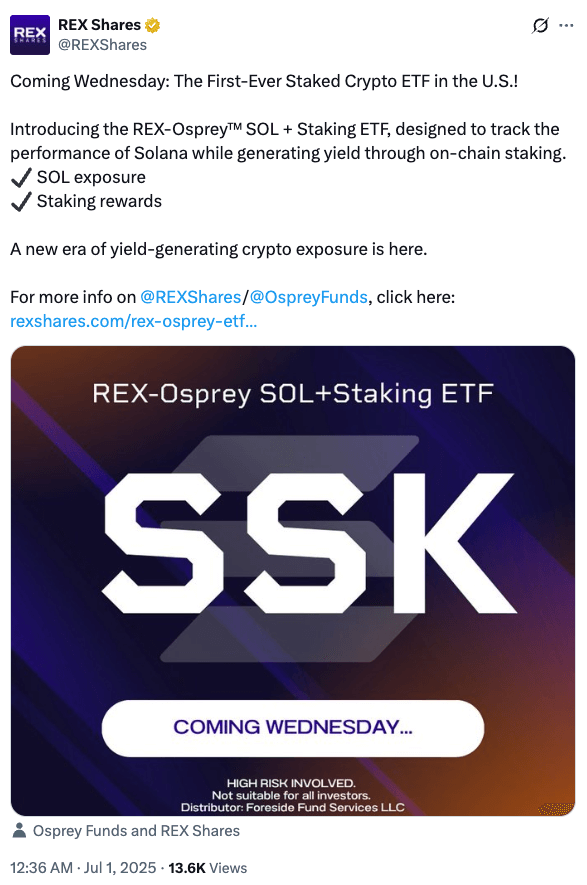 Rex Shares tweet.