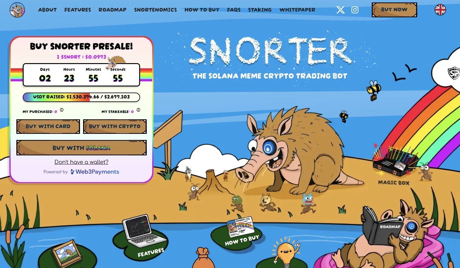 Snorter Token ($SNORT)