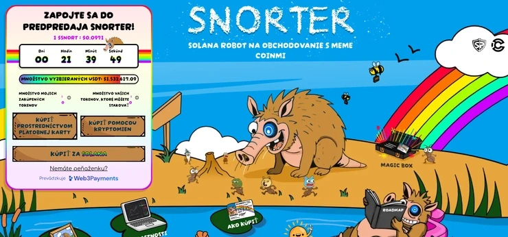 Snorter token Solana trading bot