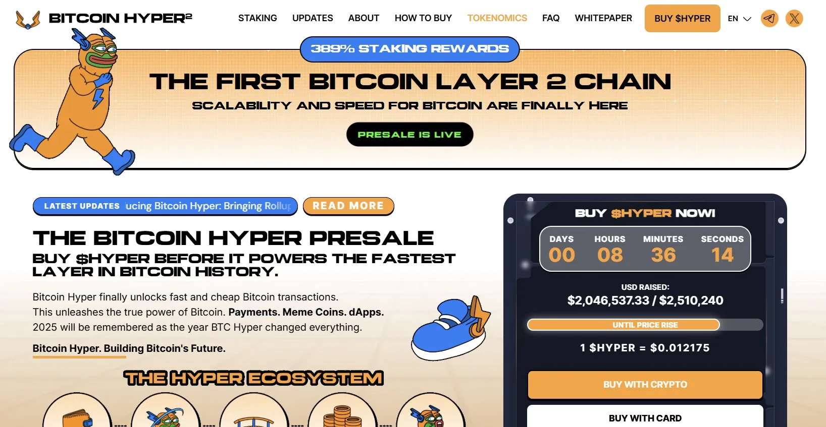 Bitcoin Hyper ($HYPER)