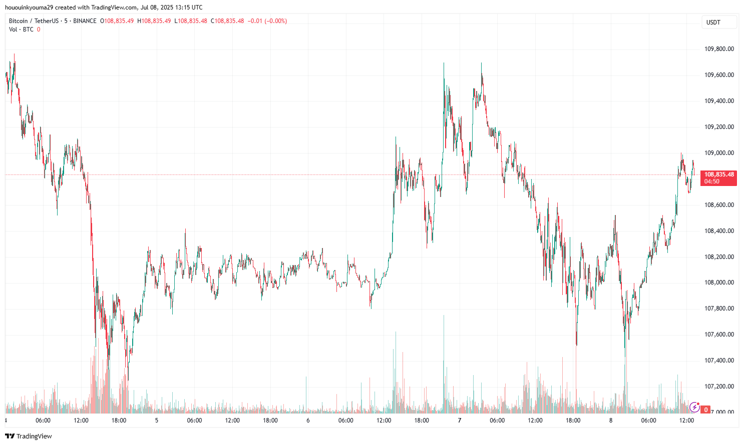 Bitcoin Price Chart