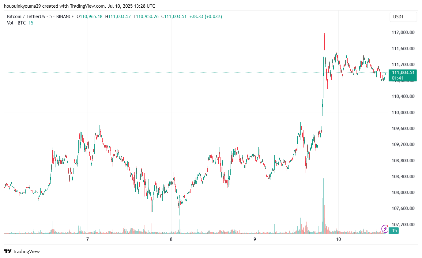 Bitcoin Price Chart