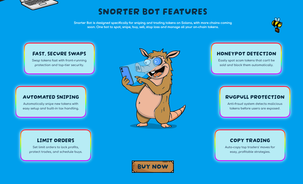Snorter Bot Features
